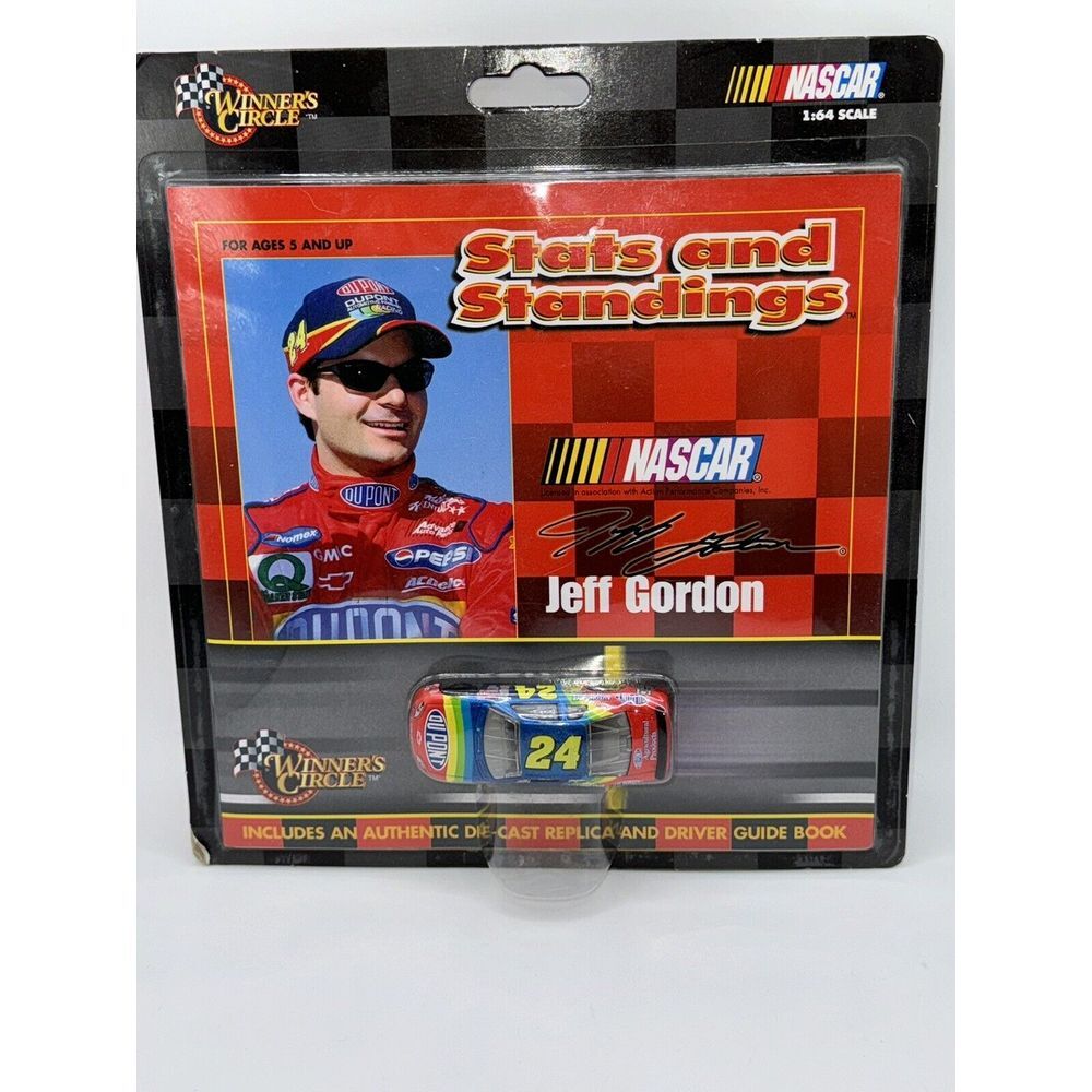 Jeff Gordon 1999 Winners Circle 1:64 Stats and Standings  NASCAR
